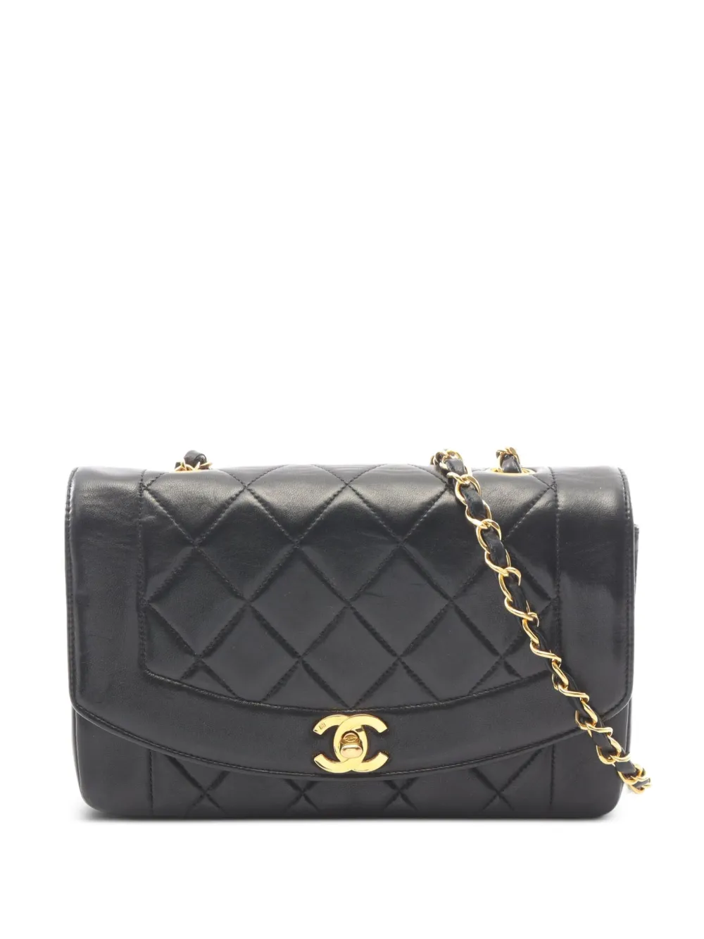 CHANEL Pre-Owned 1991-1994 Matelasse Diana shoulder bag - Nero