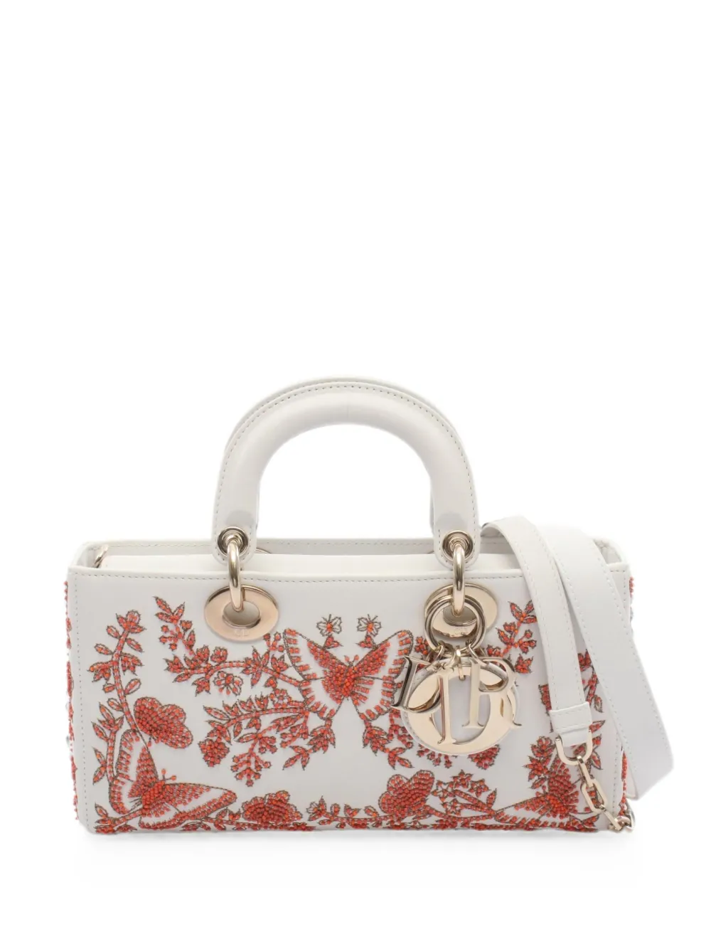Christian Dior Pre-Owned 2010s medium Lady D-Joy east-west bag - Weiß