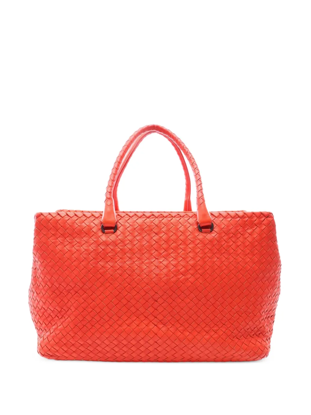 Bottega Veneta Pre-Owned 2010s Intrecciato tote bag - Rosso