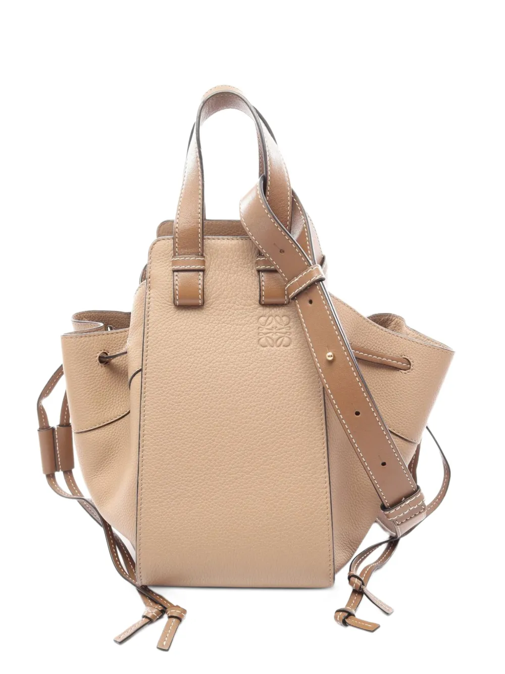 Loewe Pre-Owned 2010s small Hammock tote bag - Nude
