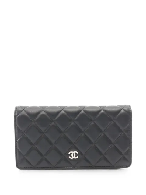 CHANEL Pre-Owned 2012-2013 Matelassé bi-fold wallet