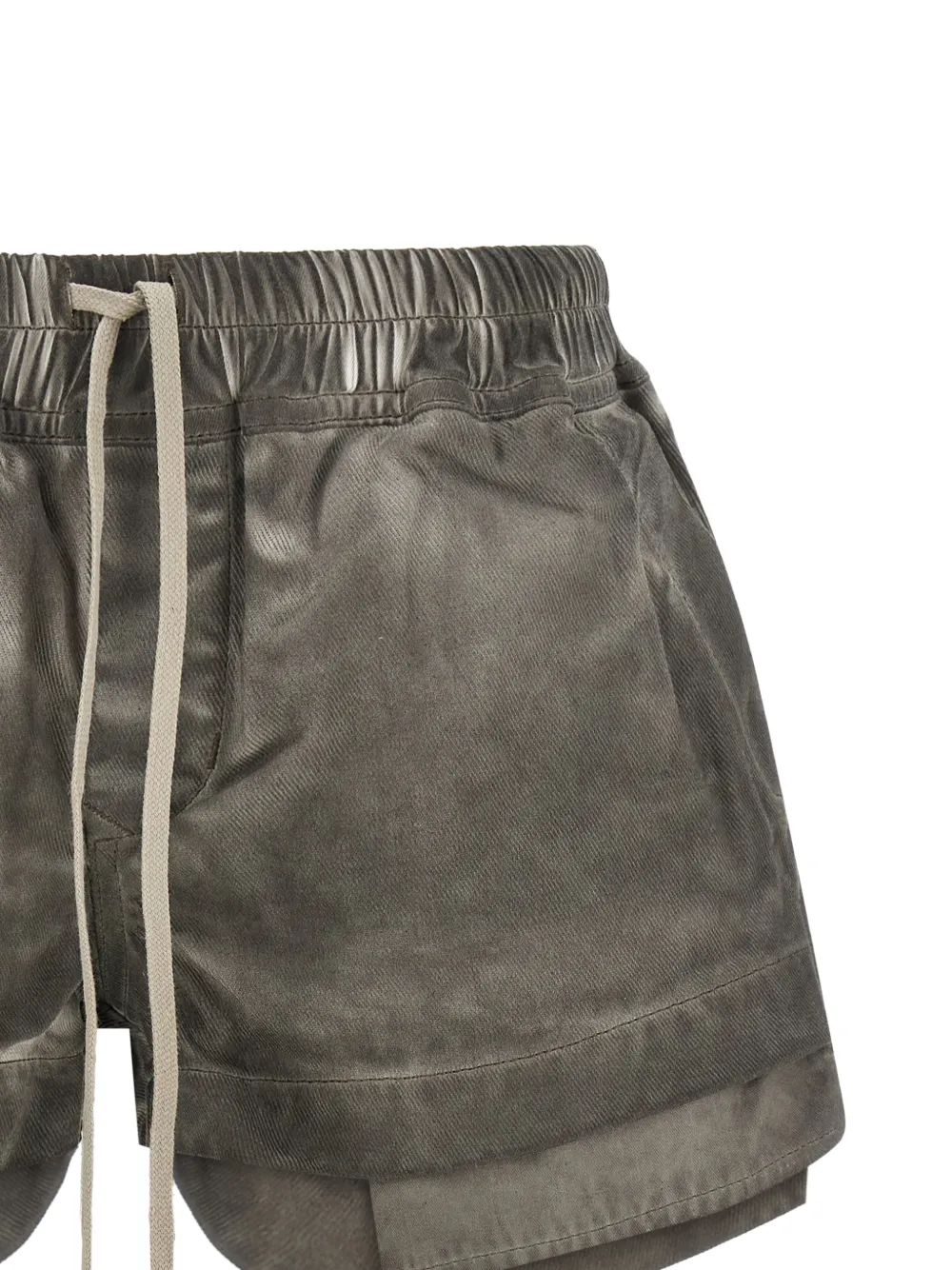 Rick Owens DRKSHDW Fog Boxer shorts met trekkoord Grijs