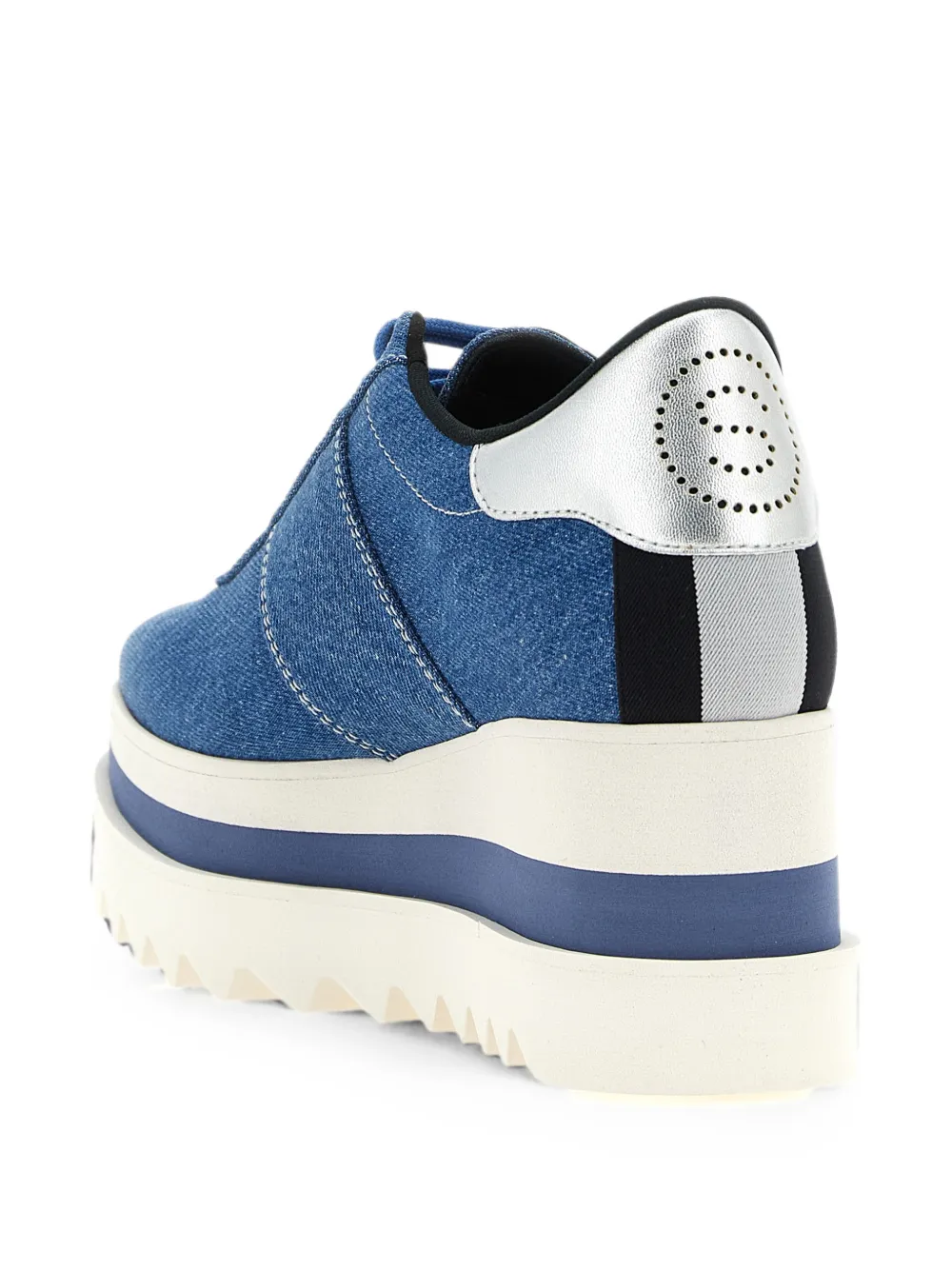 Stella McCartney Sneakelyse sneakers met plateauzool Blauw