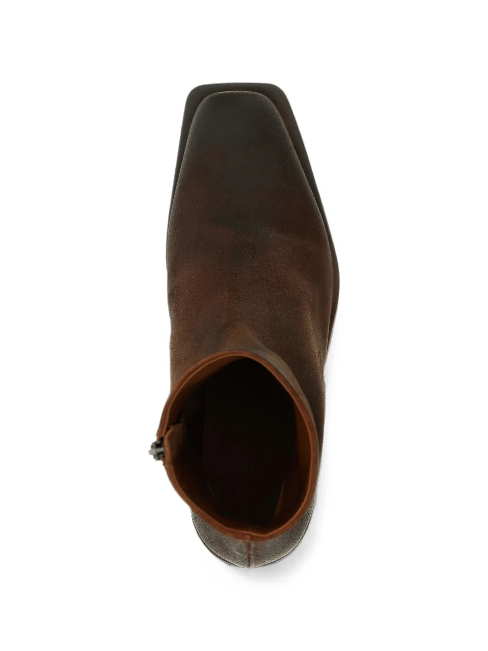 Marsèll Tex burnished-effect ankle boots Bruin