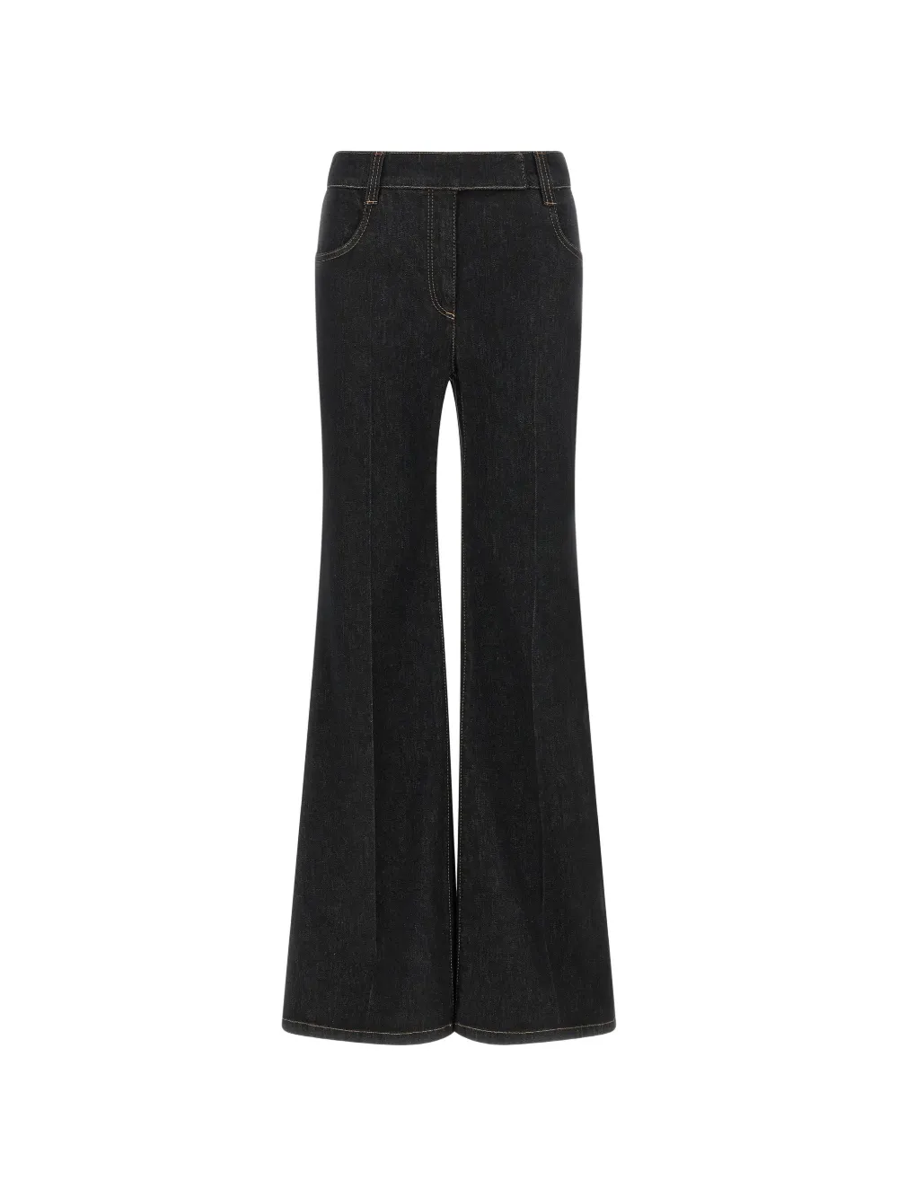Brunello Cucinelli Monile flared-leg jeans - Blau