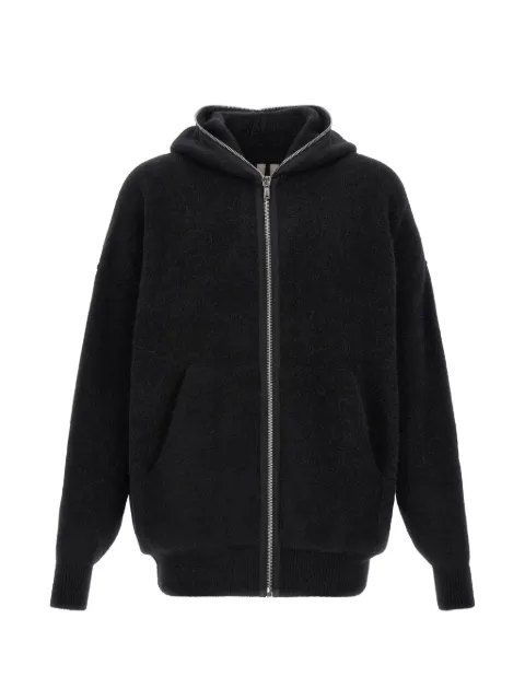 Rick Owens zip-fastening hoodie