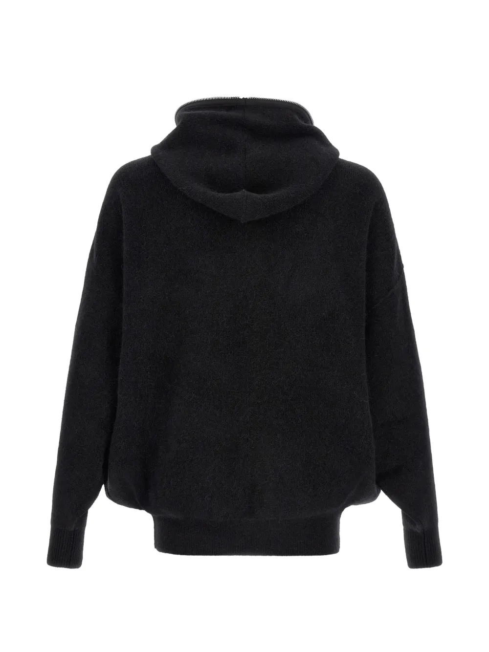 Rick Owens Hoodie met rits Zwart
