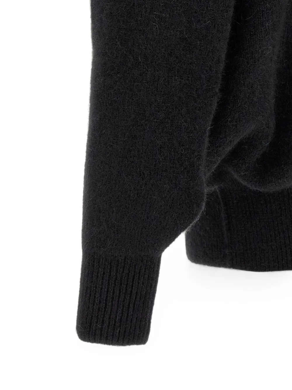 Rick Owens Hoodie met rits Zwart