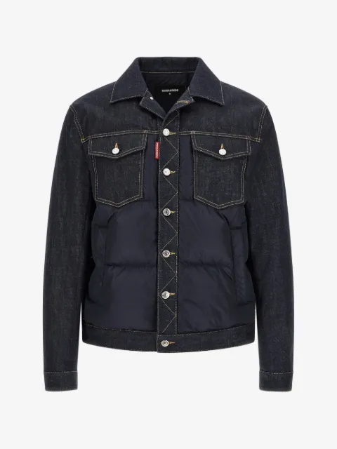 DSQUARED2 hybrid puffer jacket