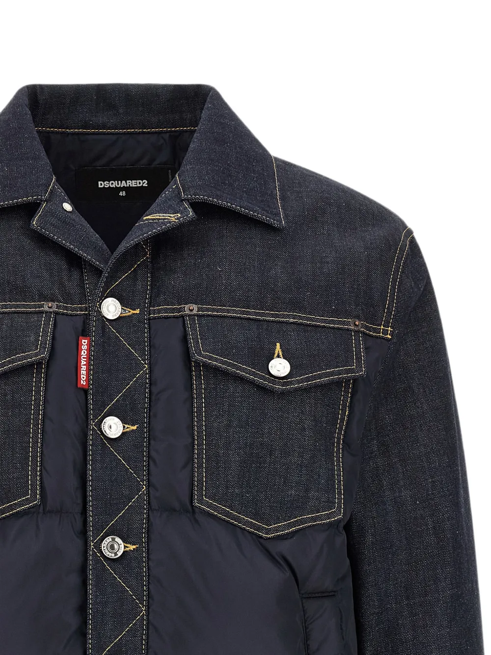 DSQUARED2 Donsjack Blauw