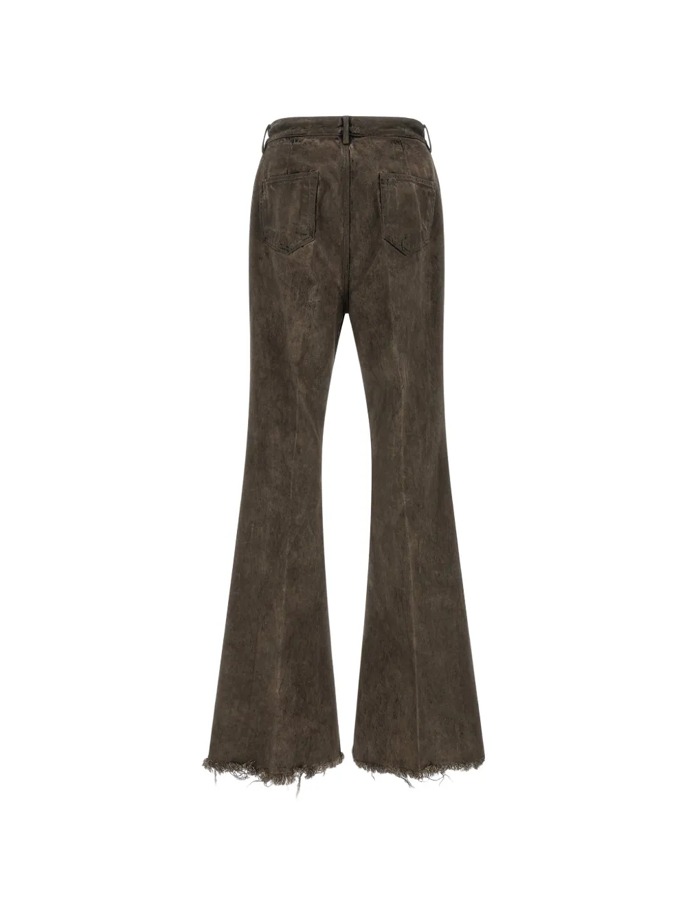 Rick Owens Bolan jeans met vervaagd effect en uitlopende pijpen Grijs