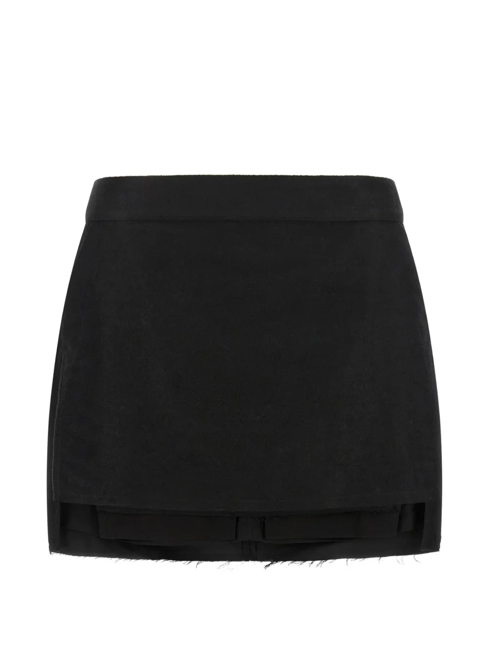 Rick Owens Fog Cutoff skirt - Schwarz
