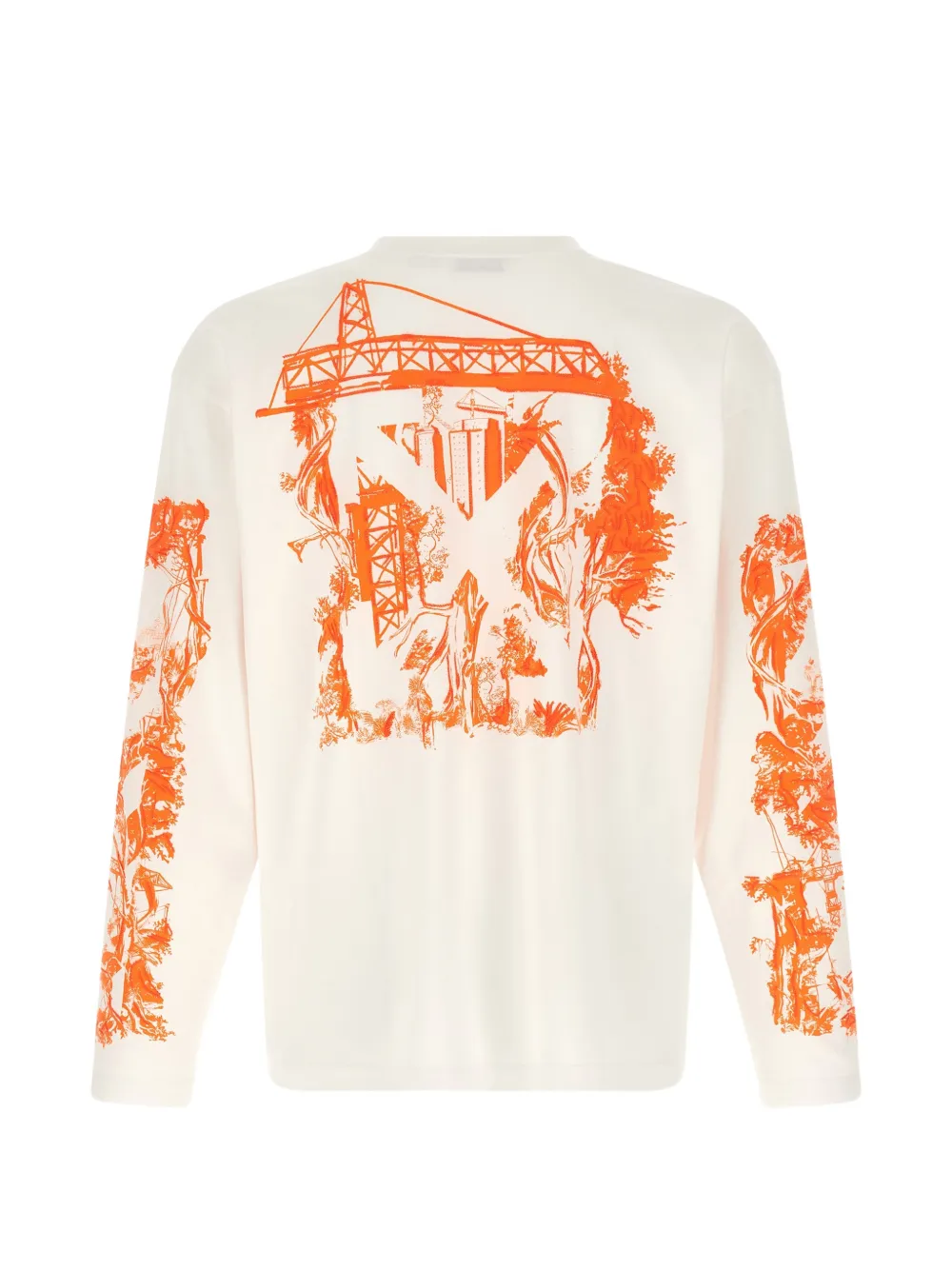 Off-White City Nature Arrows T-shirt Wit