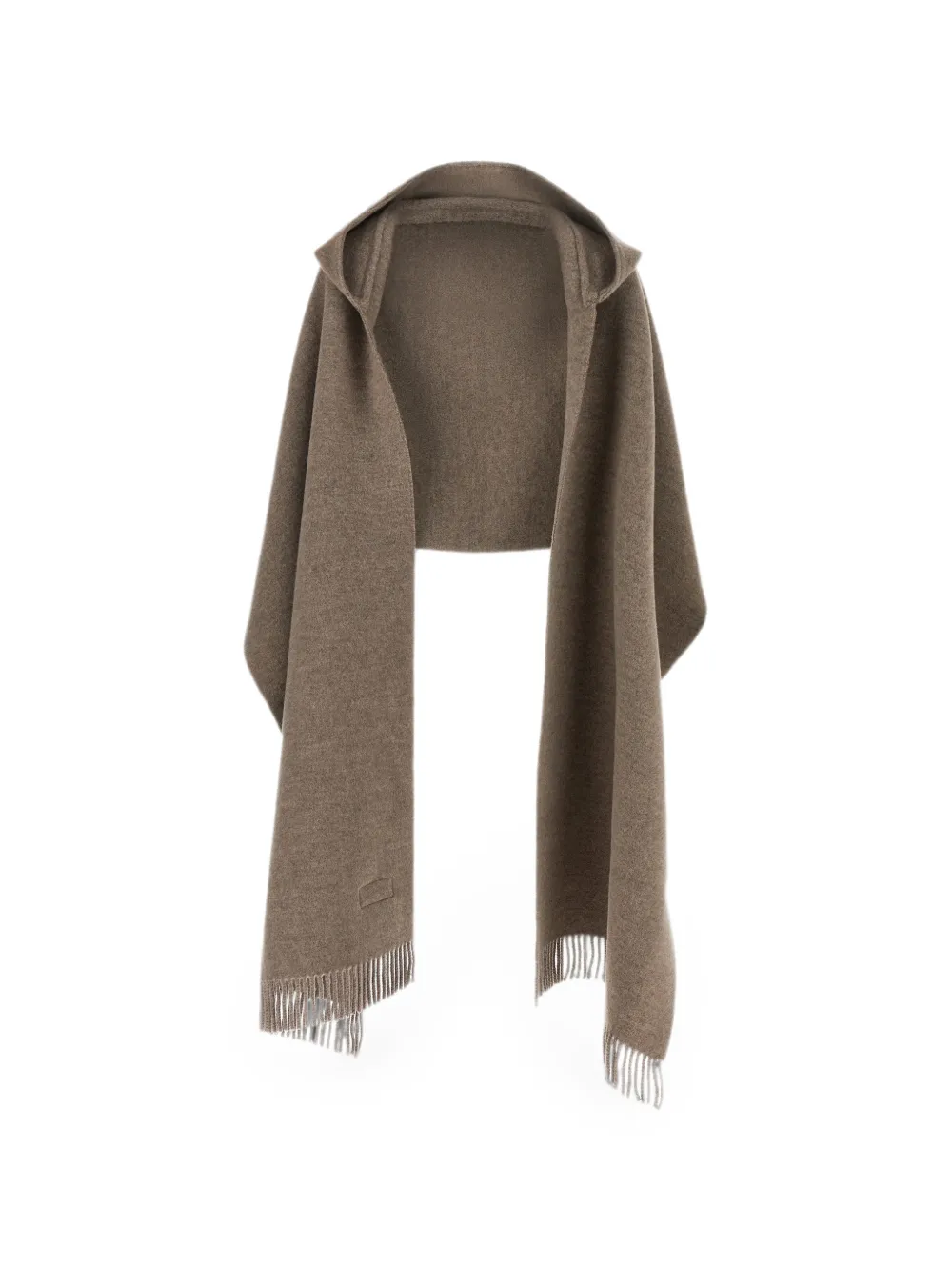 Brunello Cucinelli hooded scarf - Braun