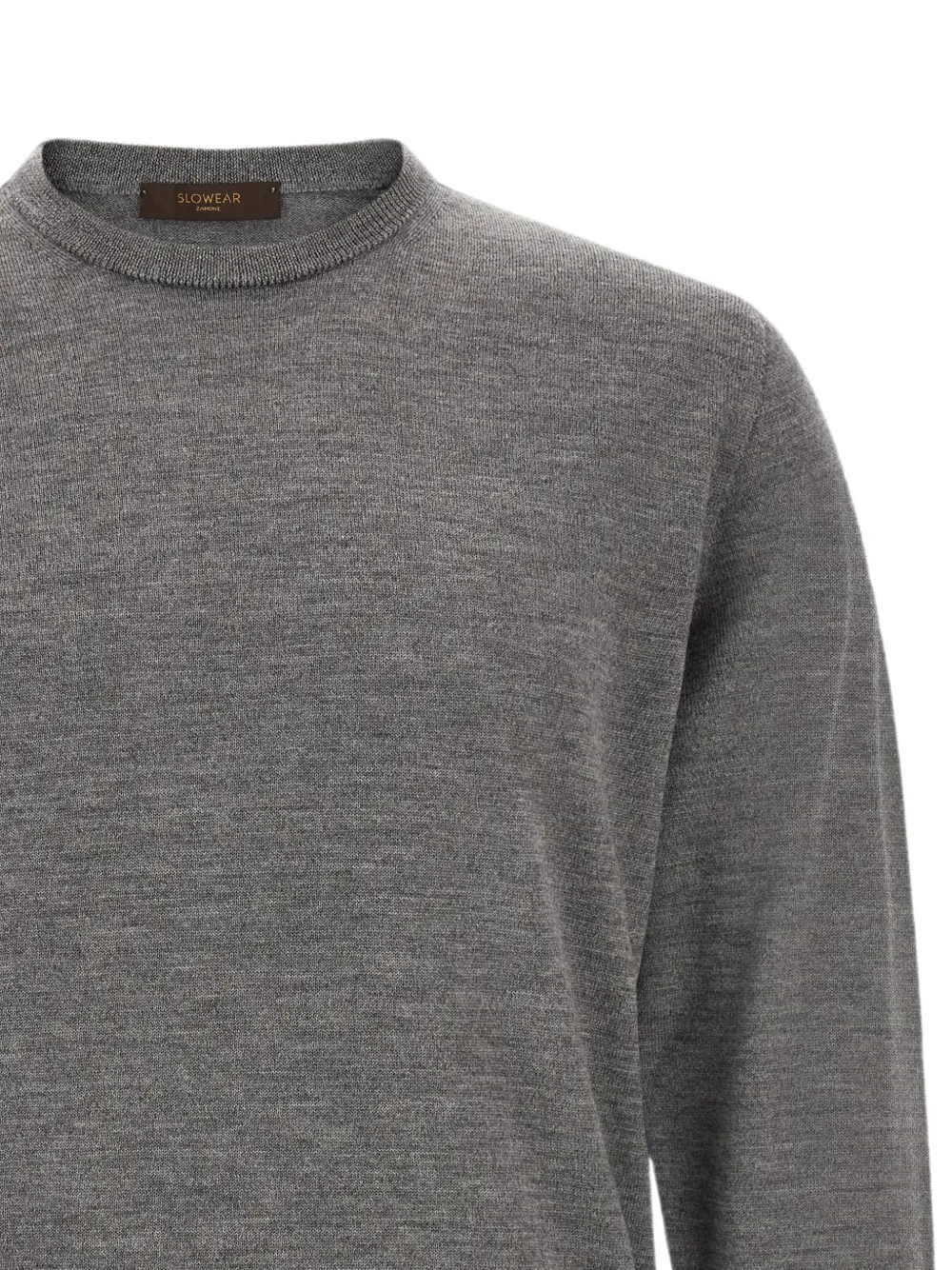 slowear T-shirt met ronde hals Grijs