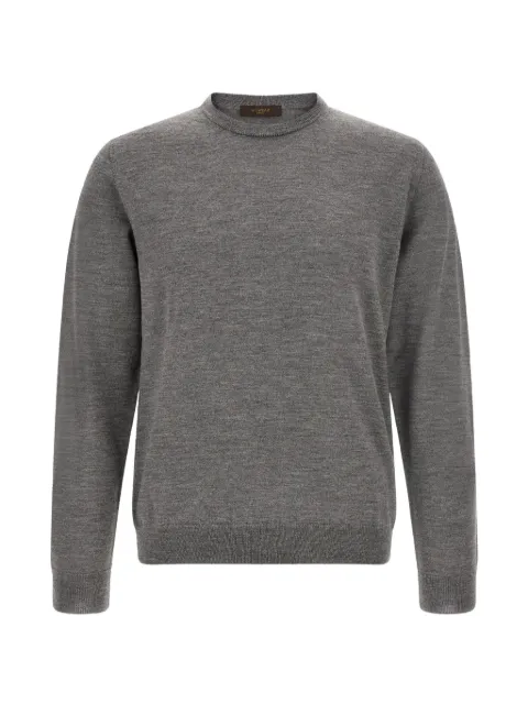 slowear ribbed-trim crew-neck T-shirt
