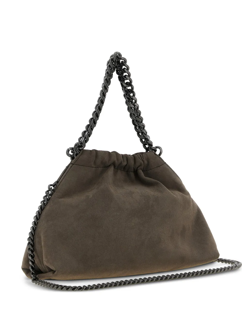 Stella McCartney Falabella mini drawstring shoulder bag - Braun