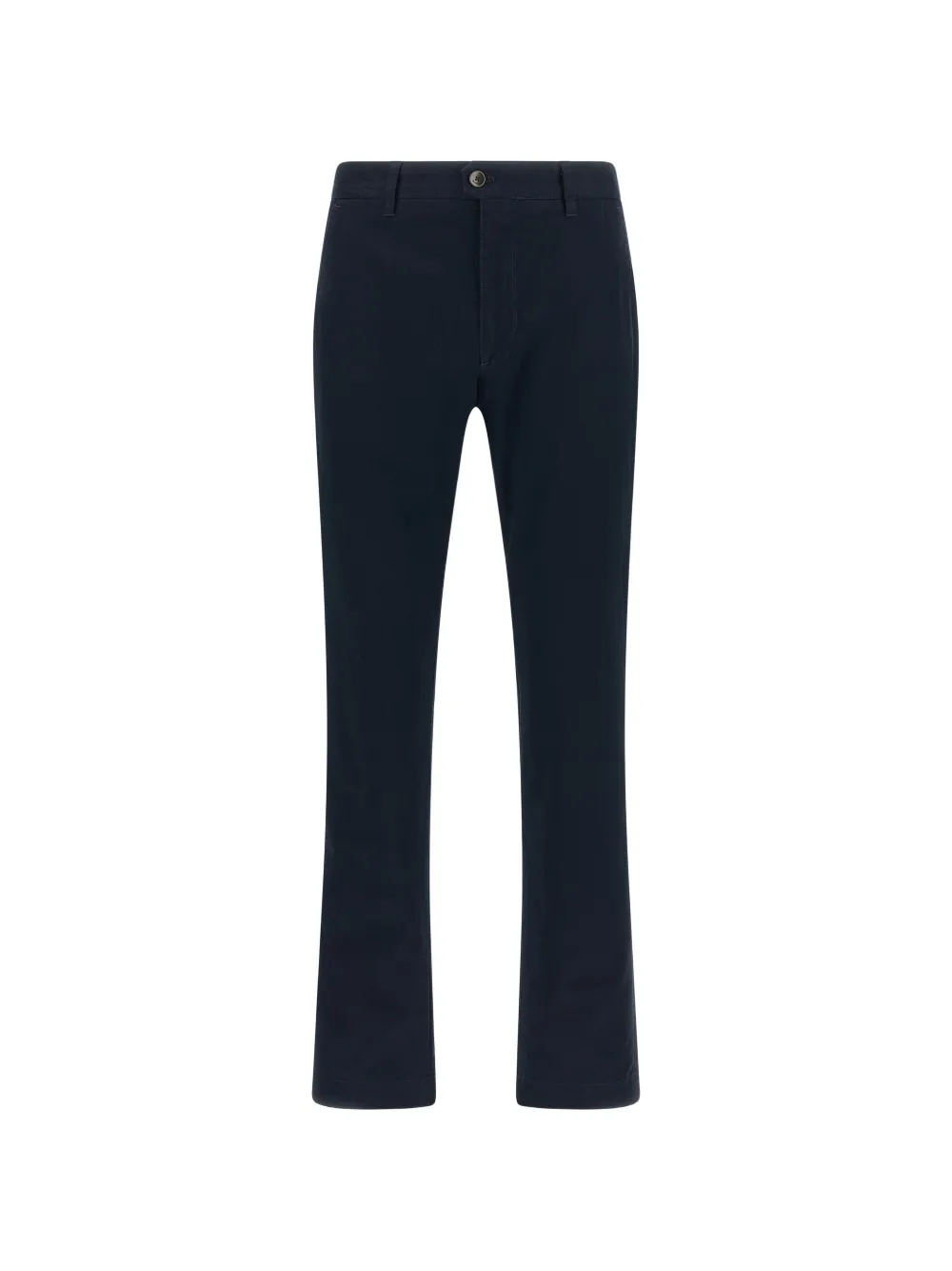 Incotex straight-leg cotton-canvas trousers - Blau