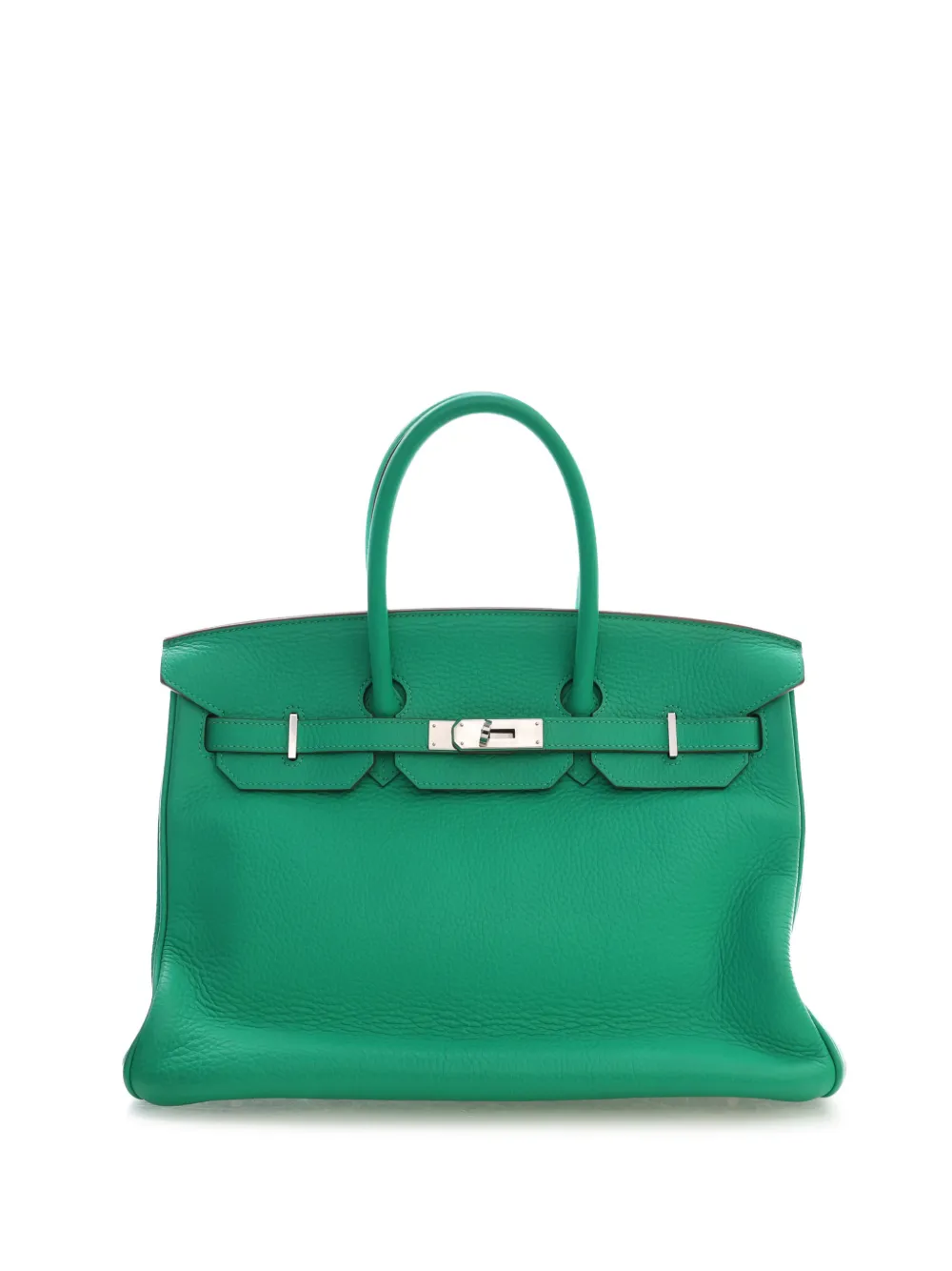 Hermès Pre-Owned 2012 Clemence Birkin Retourne 35 handbag - Grün