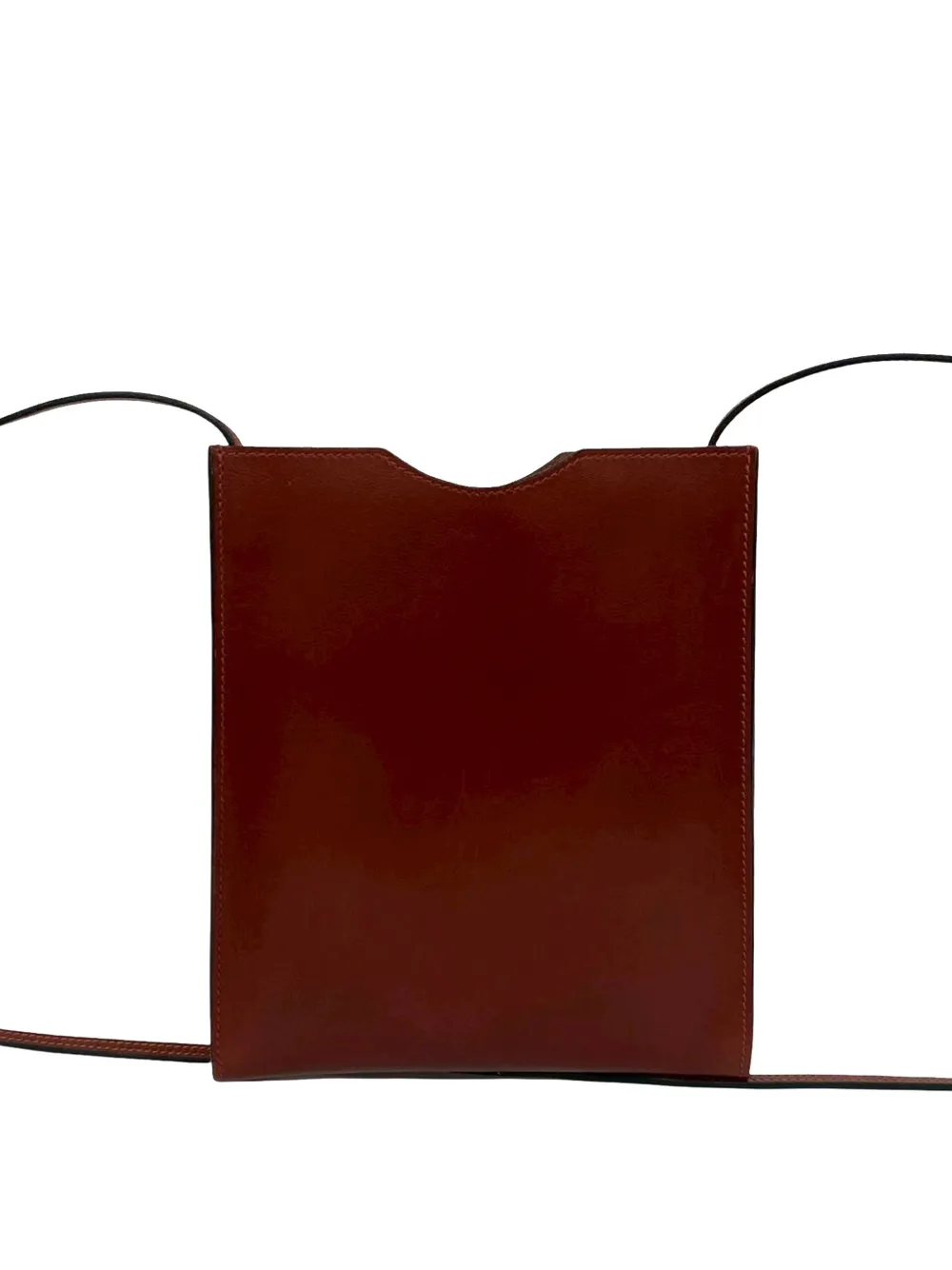 Hermès Pre-Owned 1990-2000 Box Calf Onimaitou crossbody bag - Rot