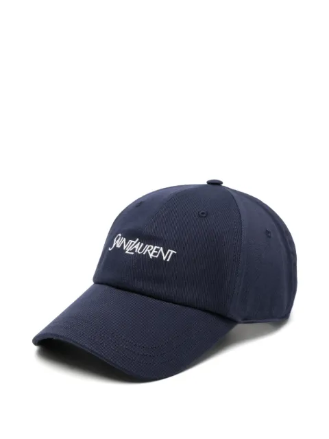 Saint Laurent logo cap