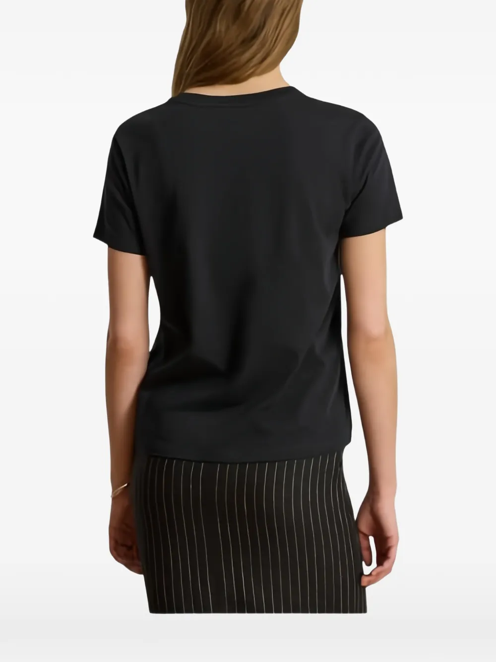 Lauren Ralph Lauren logo-print T-shirt Zwart