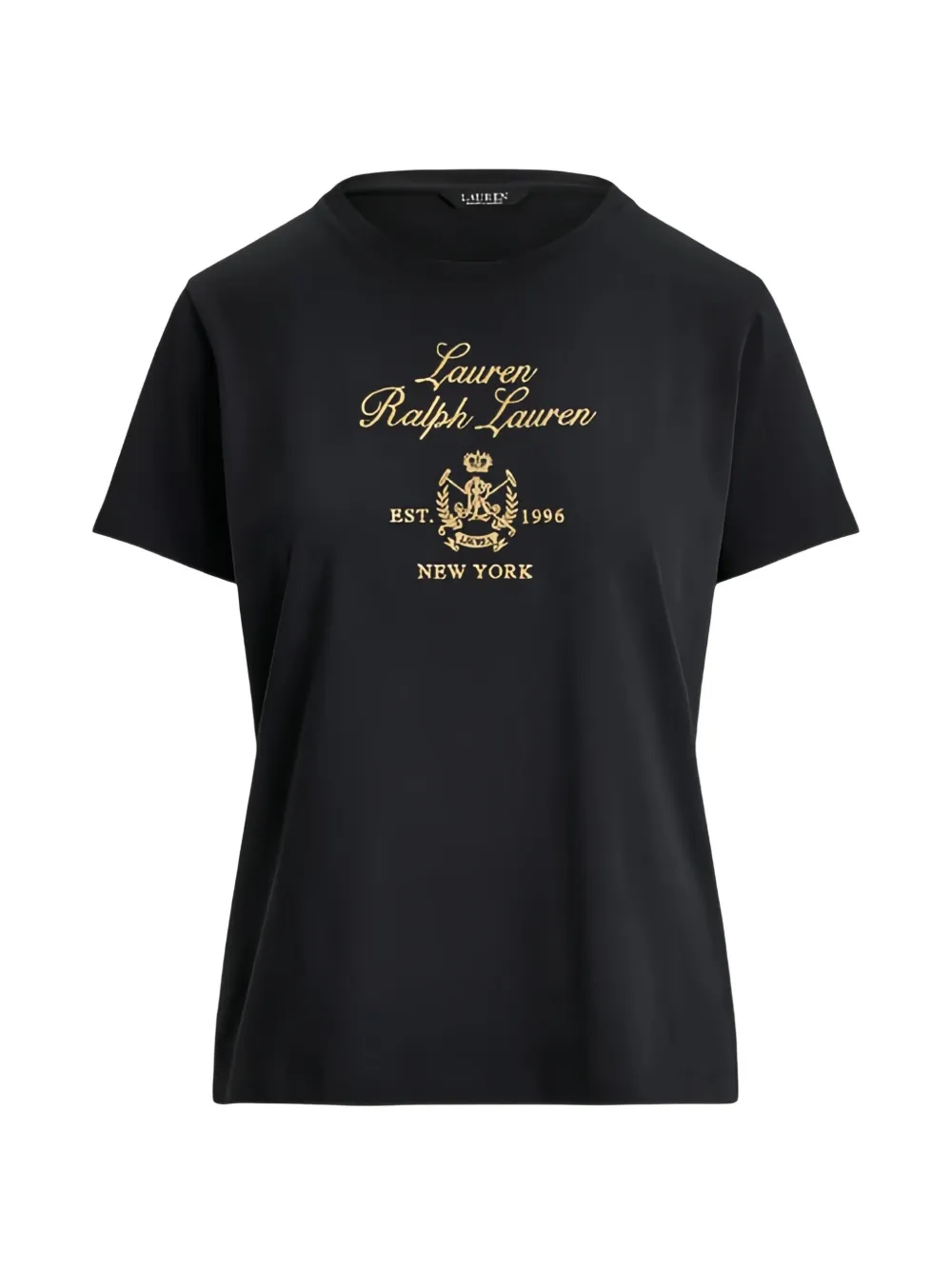 Lauren Ralph Lauren logo-print T-shirt Zwart