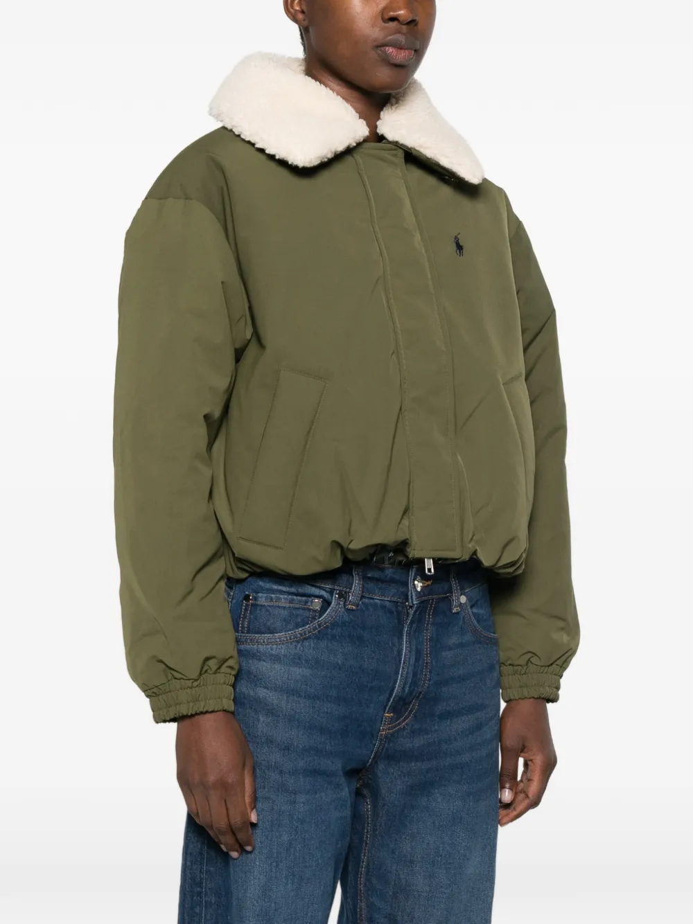 Polo Ralph Lauren Gevoerd jack met capuchon Groen