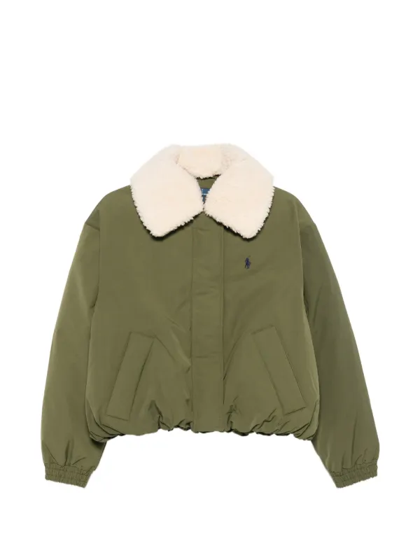 Polo Ralph Lauren Quilted Hooded Jacket | Green | FARFETCH