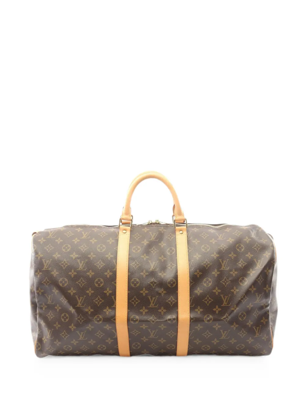 Louis Vuitton Pre-Owned 2005 55 Monogram Keepall holdall bag - Marrone