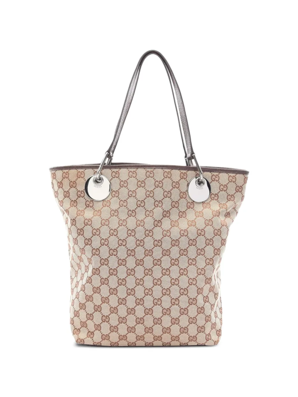 Gucci Pre-Owned 2000s Eclipse GG canvas tote bag - Toni neutri