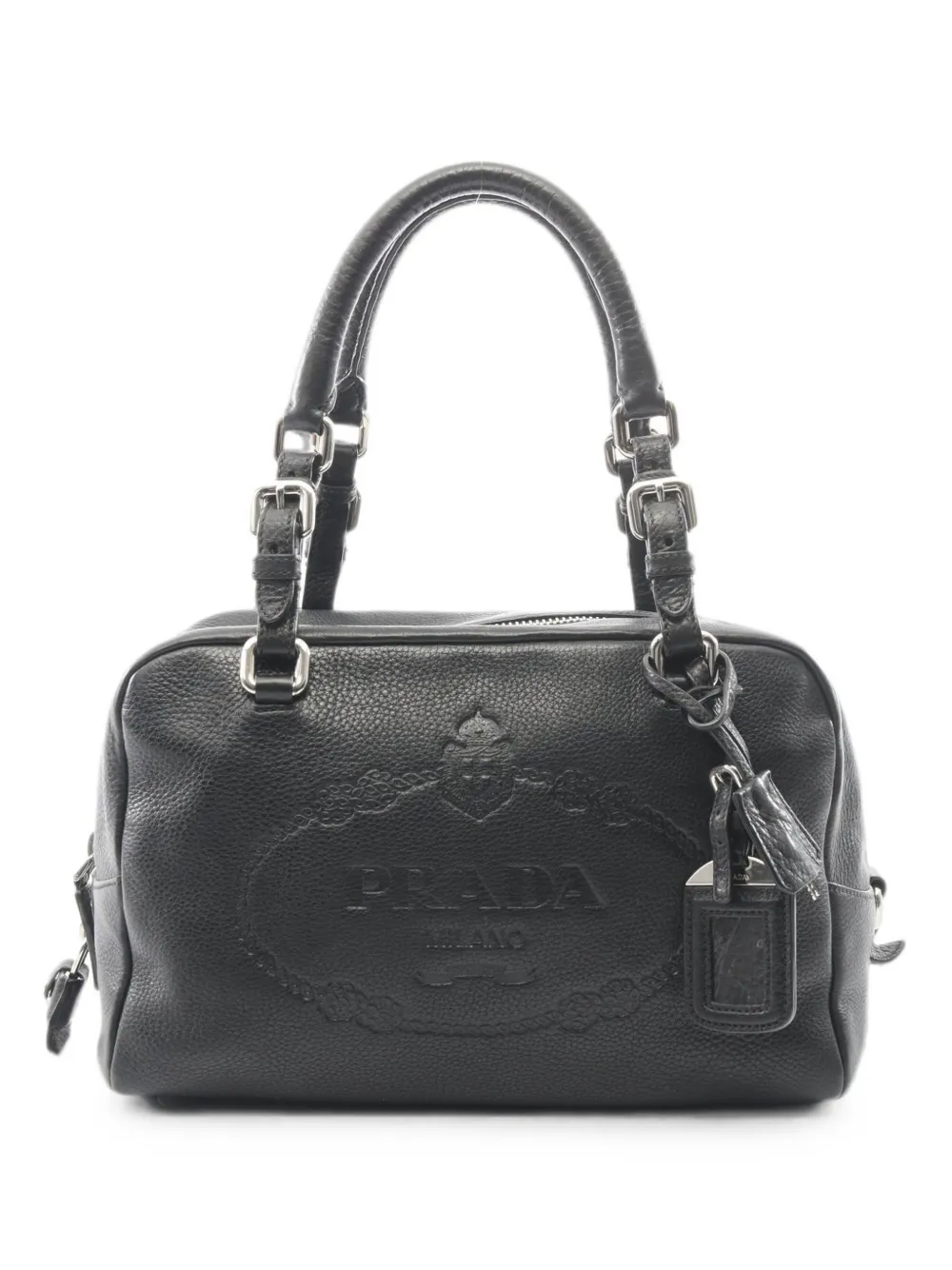 Prada Pre-Owned 2000s Vitello Daino handbag - Schwarz