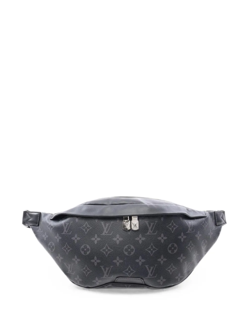 Louis Vuitton Pre-Owned 2021 Monogram Eclipse Discovery belt bag - Nero