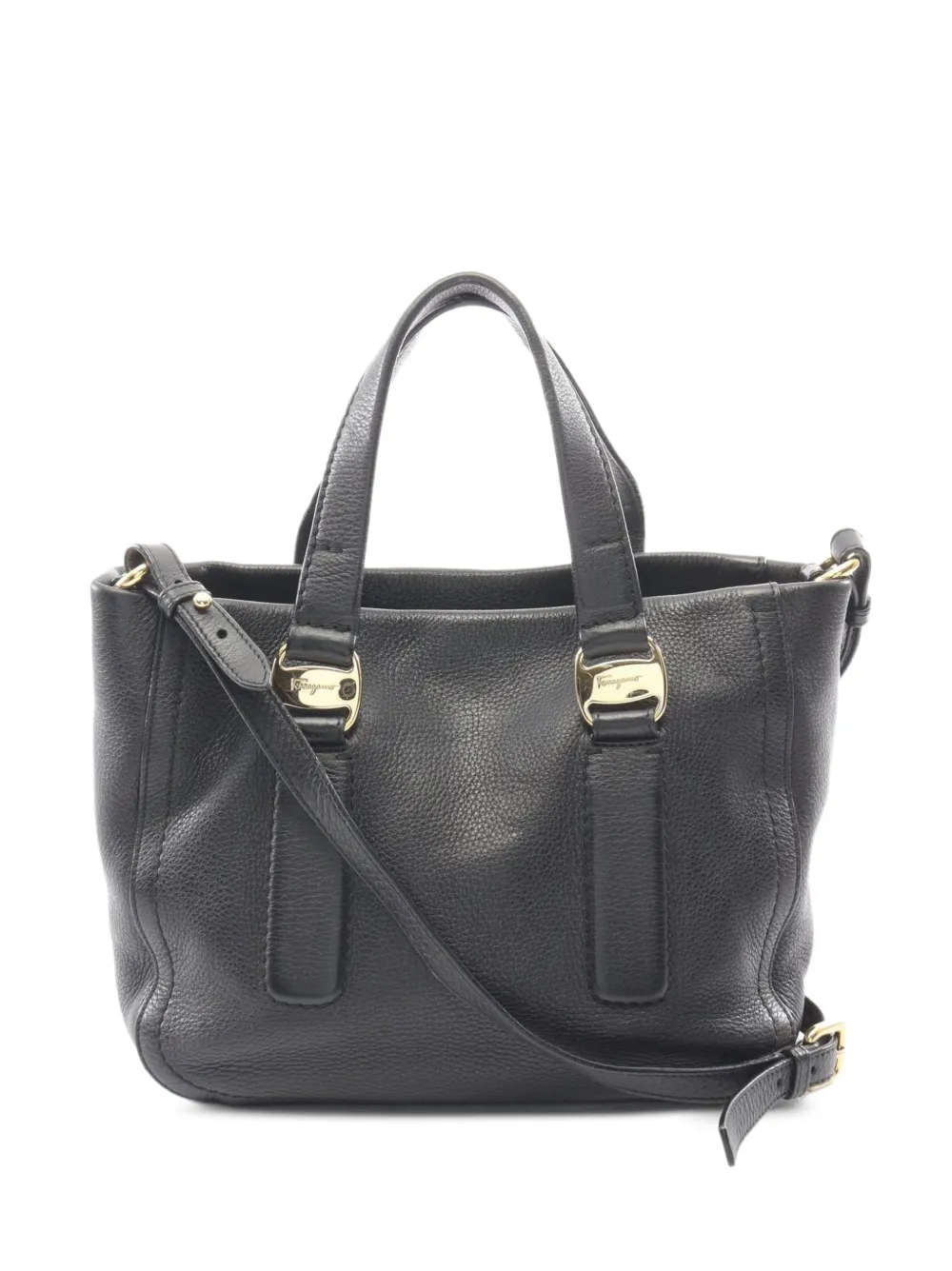 Ferragamo Pre-Owned 2000s Gancini tote bag - Nero