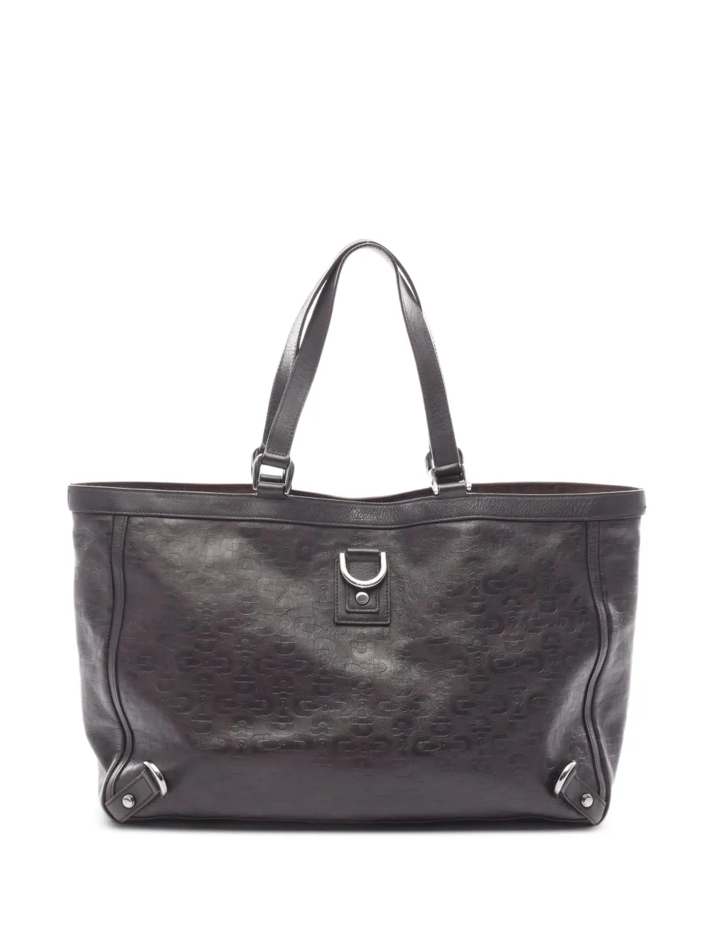 Gucci Pre-Owned 2000s Abby Horsebit tote bag - Marrone
