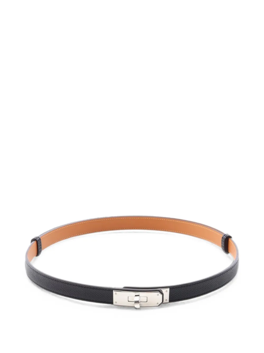 Hermès Pre-Owned 2024 Kelly leather belt - Schwarz