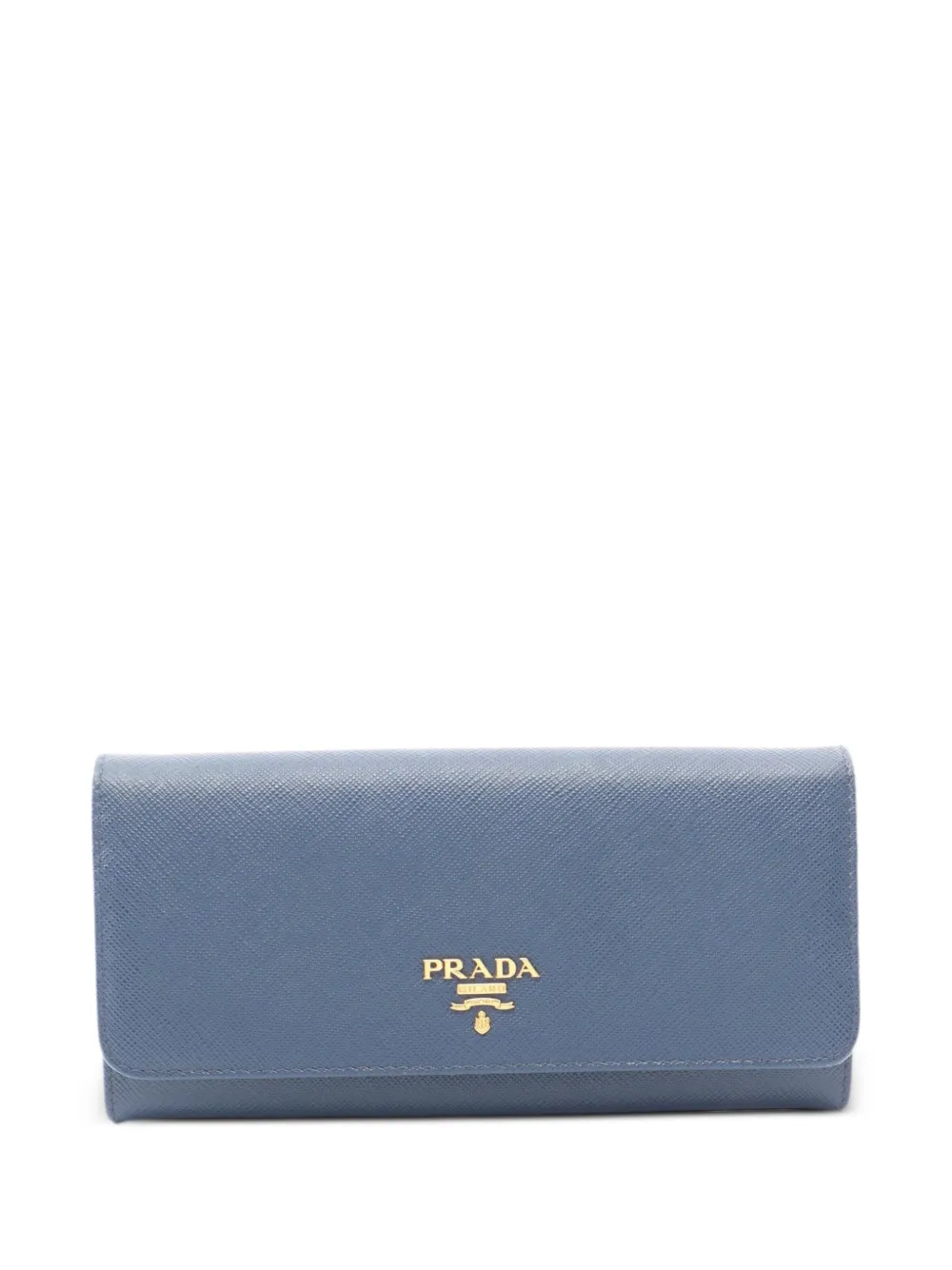 Prada Pre-Owned 2010s Saffiano bi-fold wallet - Blau