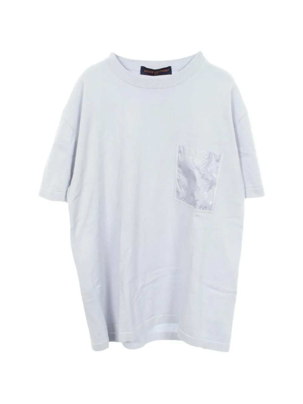 Louis Vuitton Pre-Owned 2010s T-Shirt mit Monogrammtasche - Blau