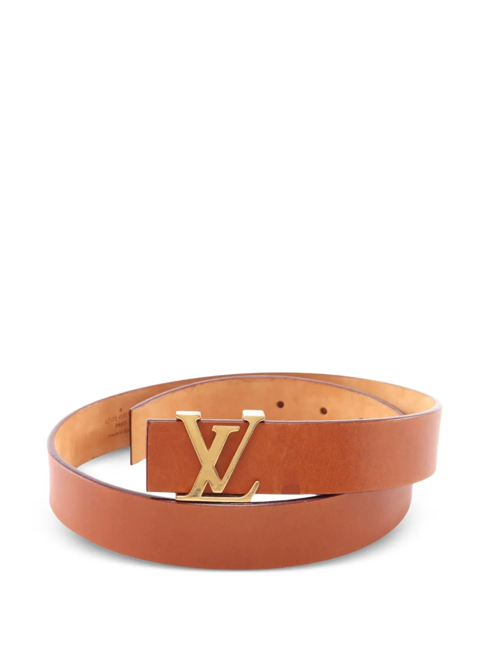 Louis Vuitton Pre-Owned 2004 LV Initial belt - Marrone