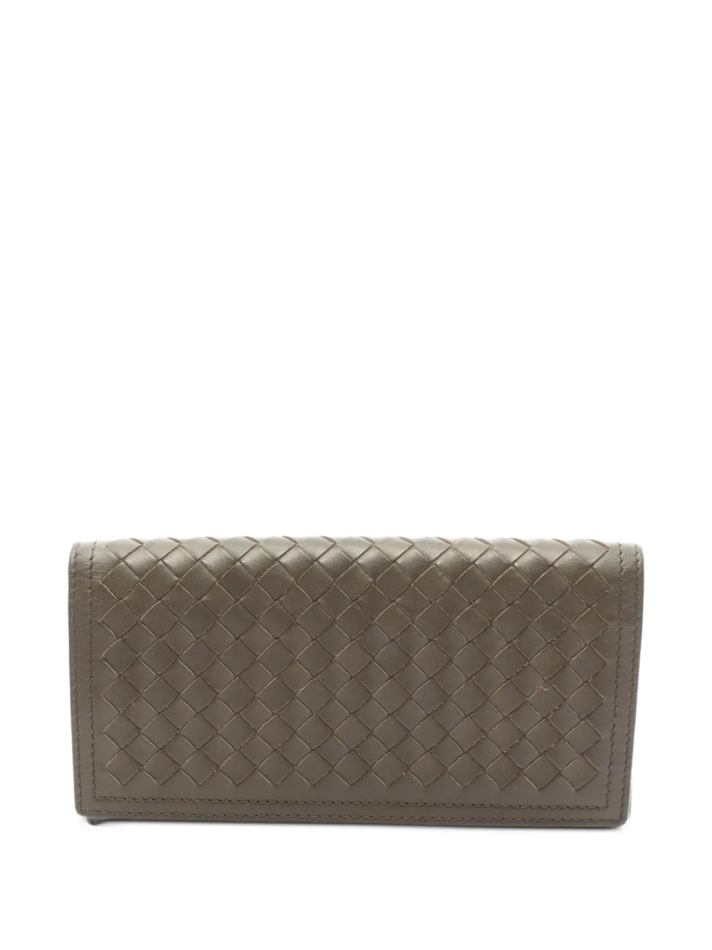 Bottega Veneta Pre-Owned 2010s Intrecciato bi-fold wallet - Verde
