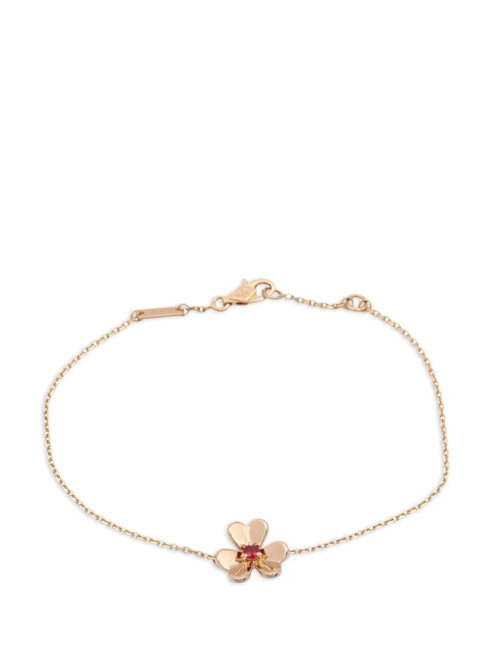 Van Cleef & Arpels Pre-Owned 2010s Frivole ruby bracelet - Rosa