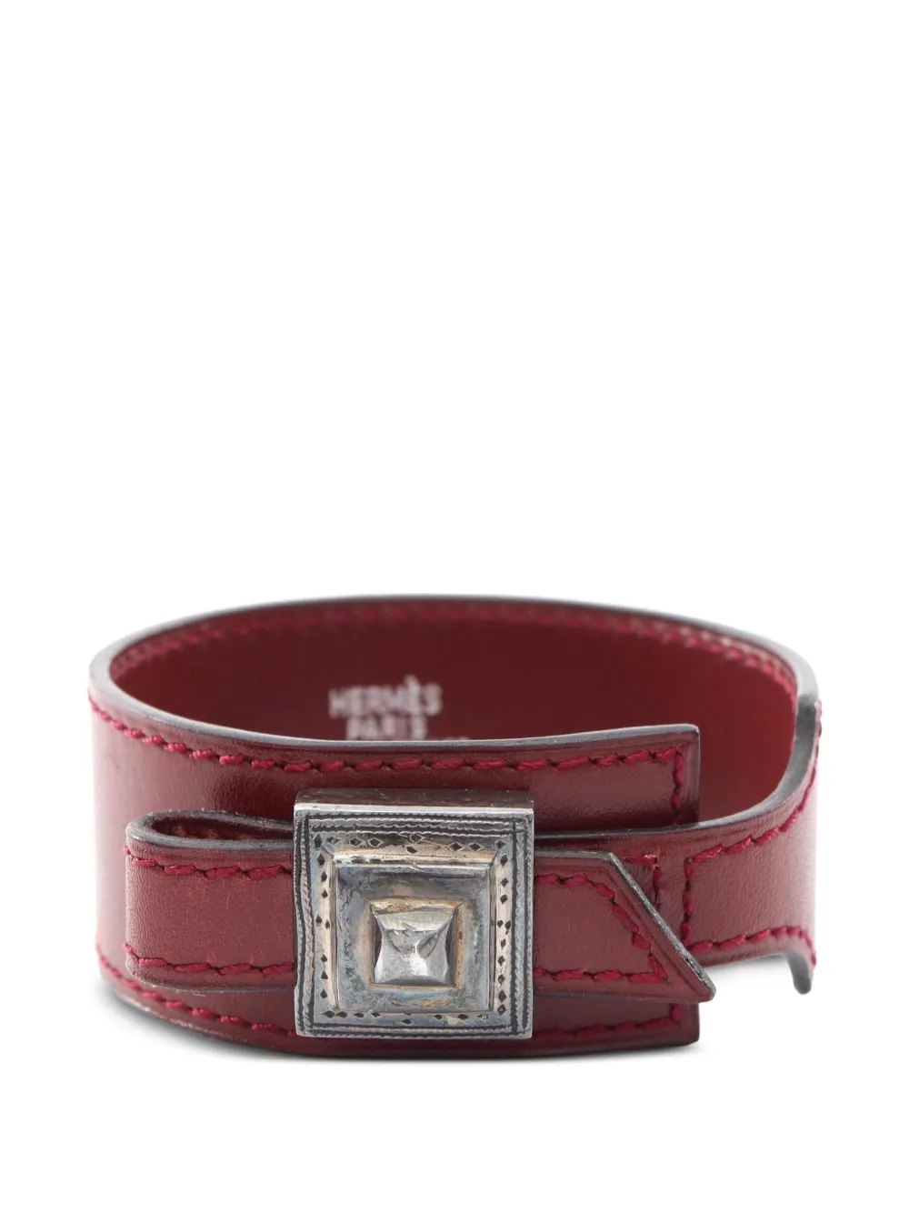 Hermès Pre-Owned 2001 Artemis Tuareg bracelet - Rosso