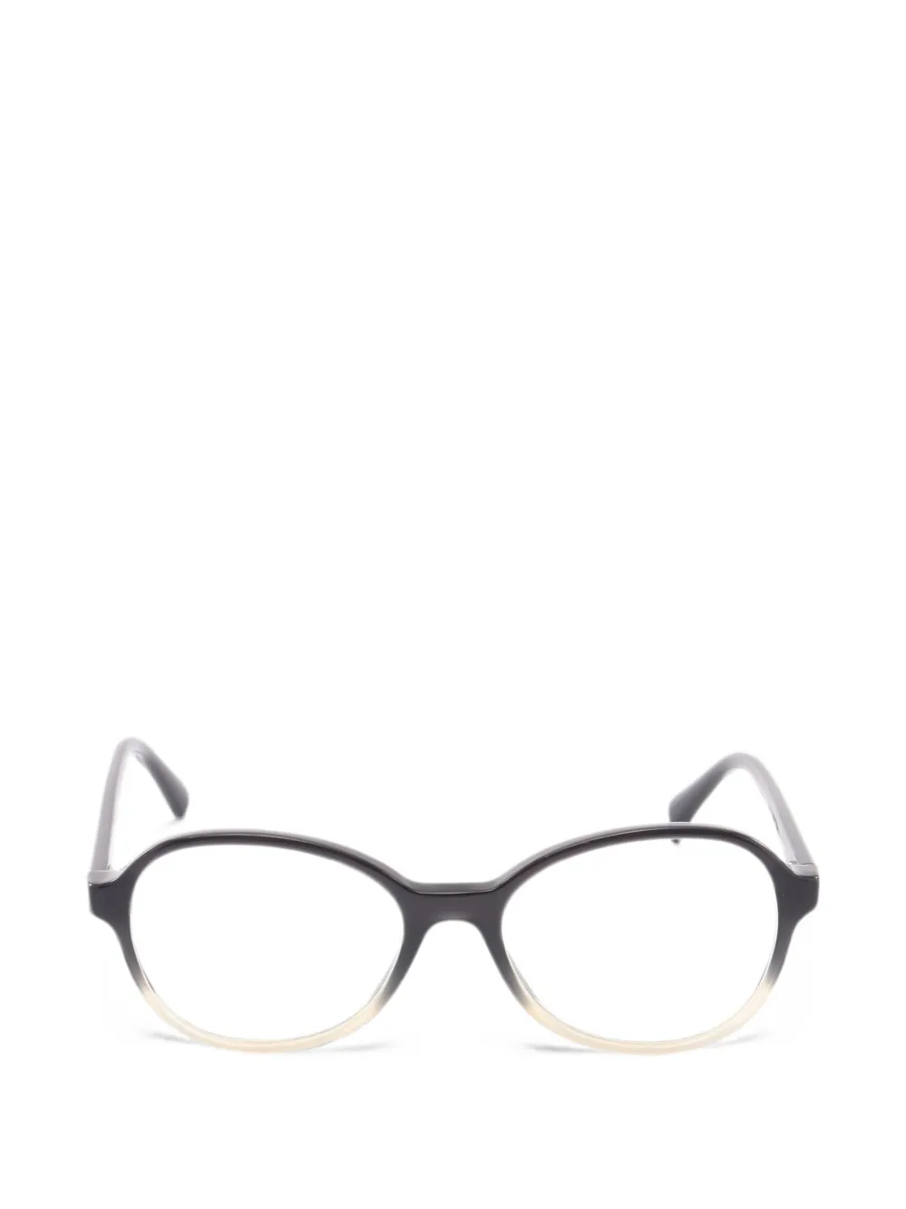 CHANEL Pre-Owned 1986-1988 Coco Mark glasses - Nero