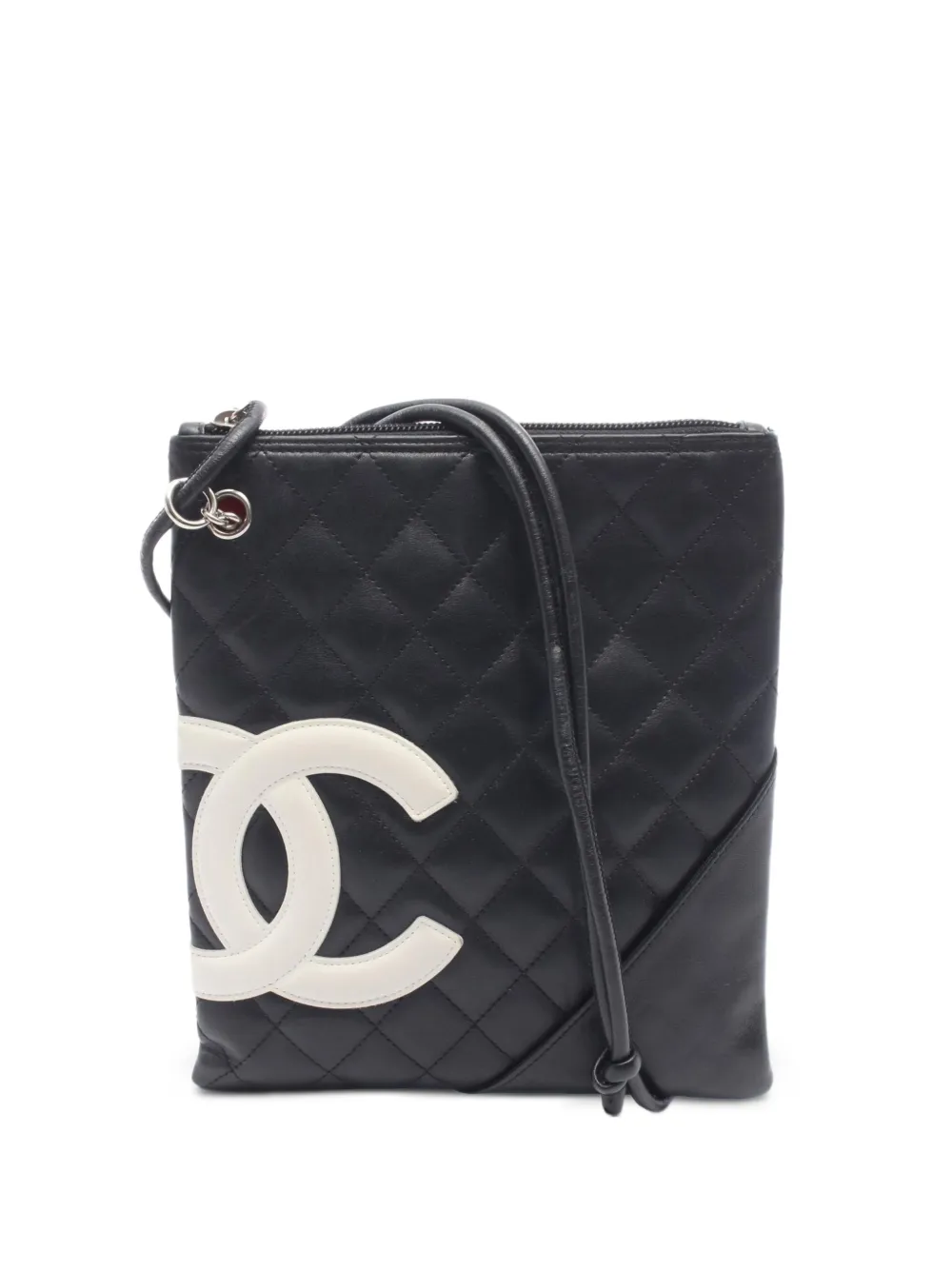 CHANEL Pre-Owned 2005-2006 Cambon Line quilted leather shoulder bag - Schwarz