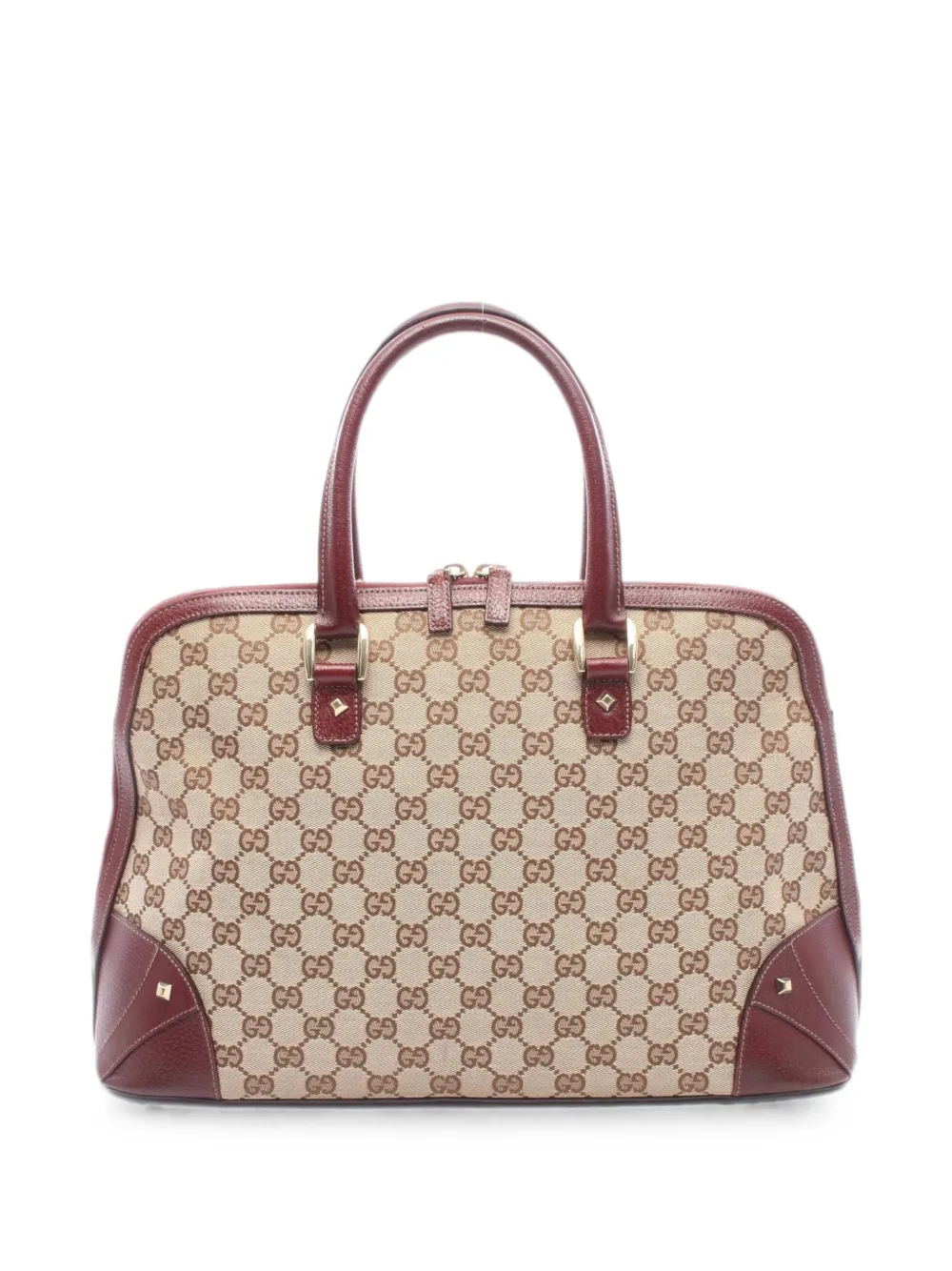 Gucci Pre-Owned 2000s GG canvas handbag - Nude