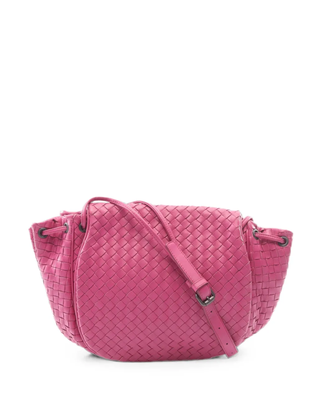 Bottega Veneta Pre-Owned 2010s Intrecciato shoulder bag - Rosa