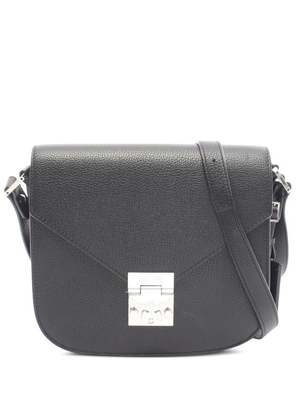 MCM Pre-Owned 2000s Patricia leather shoulder bag - Black