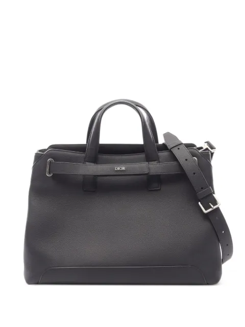 Christian Dior Pre-Owned 2010s medium Normandie leather tote bag