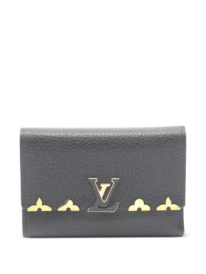 Louis Vuitton Pre-Owned 6 Leather Key Holder | Black | FARFETCH