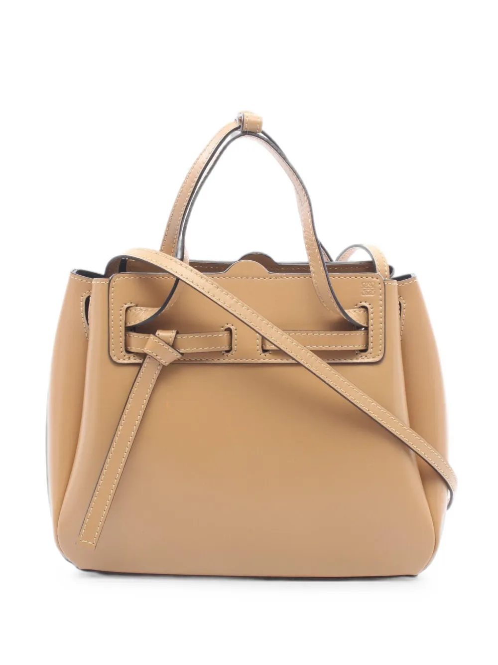 Loewe Pre-Owned 2010s mini Lazo handbag - Nude